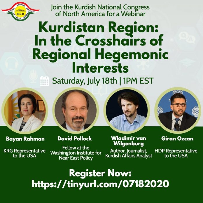 Li Amerîkayê li ser Herêma Kurdistanê panelek tê lidarxistin