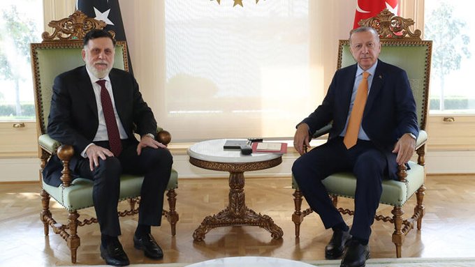 Erdogan û Serokê hikûmeta Wîfaq a Libyayê li Stenbolê civiyan