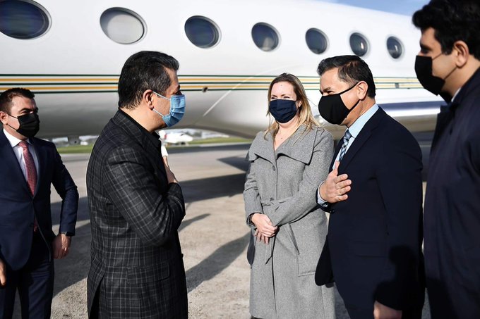 Serdana Serokwezîr Mesûr Barzanî ya Ewropayê dest pê kir: Li Holandeyê hat pêswazîkirin