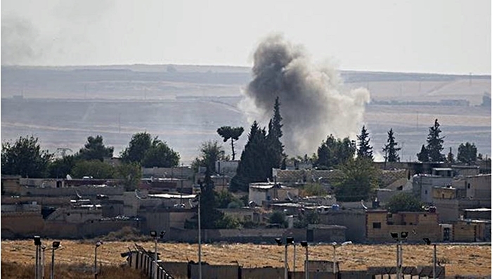 SOHR: Li ser sînorê Iraq-Sûriye li nav hêzên Îranî teqînên mezin çêbûn