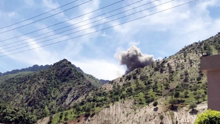 Balafirên Tirkiyê gundê Mijê ser bi navçeya Dêrelokê bombebaran kir