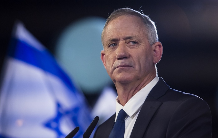 Gantz: Ji bo ku têkiliyên bi terorîzmê re qut bike divê zextê li Tirkiye bikin