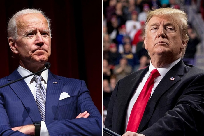 Pistî ku Trump bi koronayê ket, Biden 2 pûanên din zêde kir