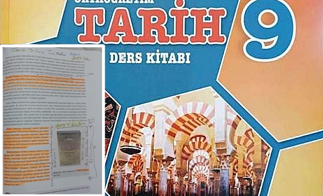 Peyva 'Kurd' a ji nav kitêba dîrokê ya pola 9an hat derxistin