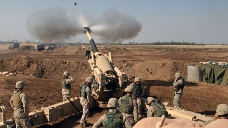 Çend gundên herêma Efrînê ji aliyê Artêsa Tirkiyê ve hatin topbarankirin