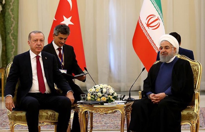 Erdogan û Rûhanî li ser çend pirsan bi rêya telefonê gotûbêj kirin