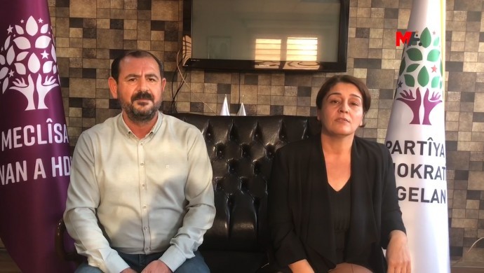 Hevserokên HDPê yên Diyarbekirê hatin binçavkirin