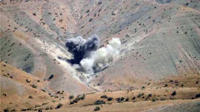 Îranê sînorên Hêrama Kurdistanê topbaran kir