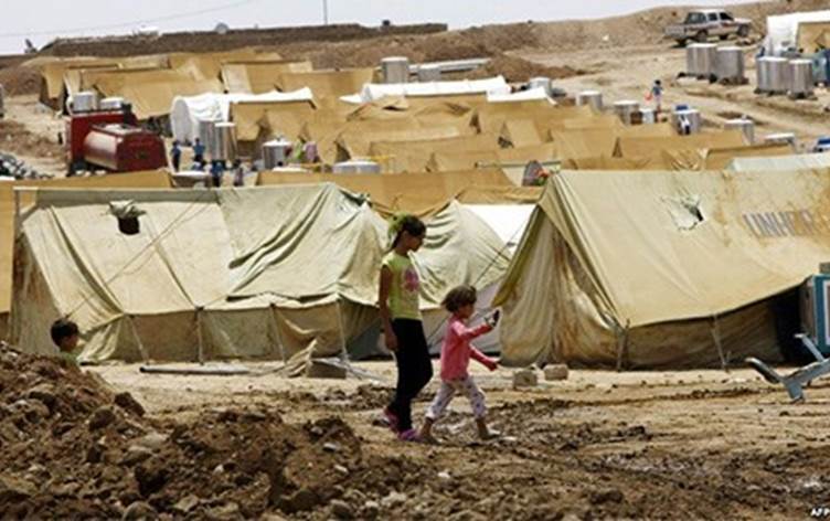 Li 36 kampên Kurdistanê bi qasî milyonek koçber dimînin