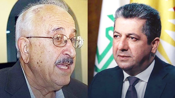 Ji Mesrûr Barzanî peyama serxwesiyê bo wefata siyasetmedarê Kurd Sefîq Qezaz