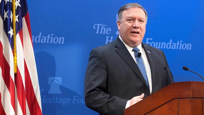 Pompeo: Yên êrîsî baregeha PDKê kirin terorîstên bi ser Îranê ve bûn