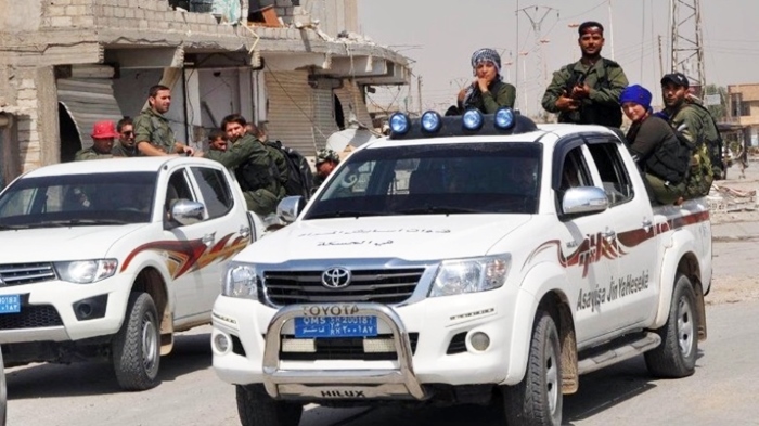 Asayîsa Rojavayê Kurdistanê dorpêça ser hêzên rejîma Sûriyê rakir