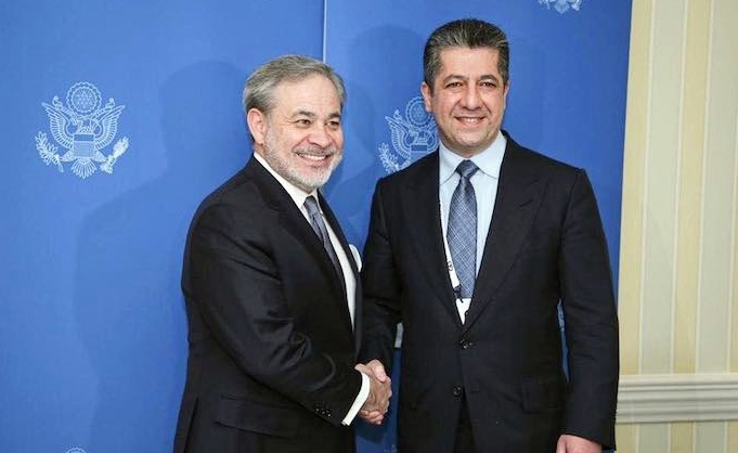 Mesrûr Barzanî bi wezîrê Amerîkî re axivî: Kurdistan dikare bibe navendeke girîng a veberhênanê