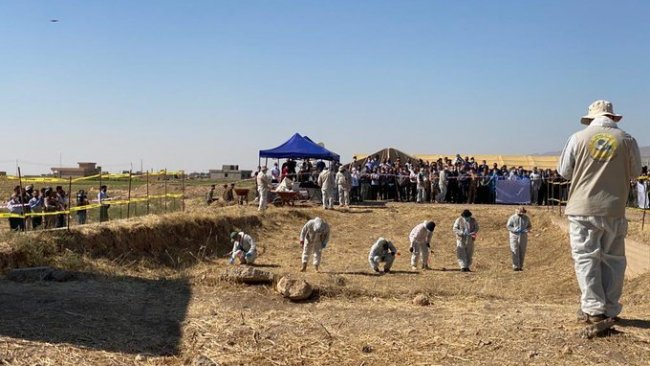Li Singalê ji gora komî termên 80 jinên êzidî derketin
