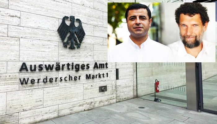 Wezareta Derve ya Almanya: Divê Tirkiye bilez Demirtas û Kavala berde