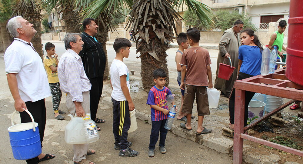 Ji ber nebûna avê li Hesekê Rewsa Awarte hat ragihandin