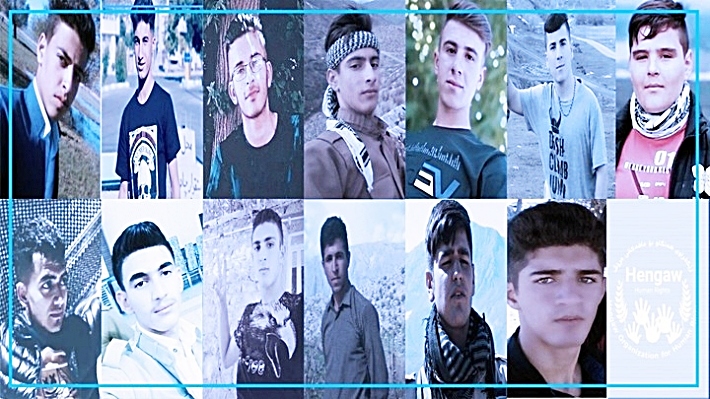 Hengaw: Li Rojhilatê Kurdistanê di 2020an de 17 zarok hatin girtin