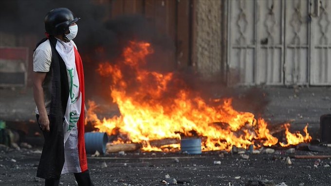 Iraq | Li Zîqarê polîsek hat kustin û 5 xwepêsander birîndar bûn