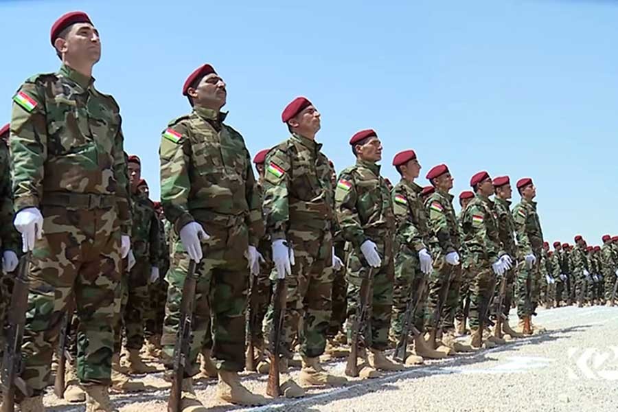 Êdî tenê mamosteyên pispor ên Pêsmerge perwerdeya leskerî didin