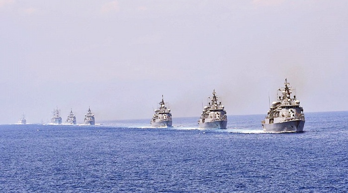 5 welatên Ewropî û Ereb li Derya Spî rahênana leskerî dan destpêkirin