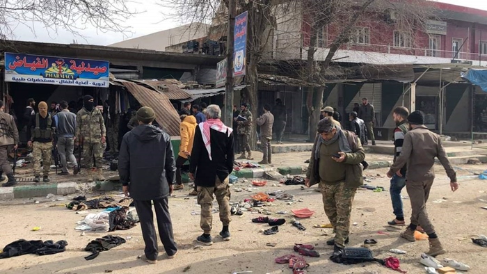 Li Serêkaniyê li pey hev du teqîn çêbûn