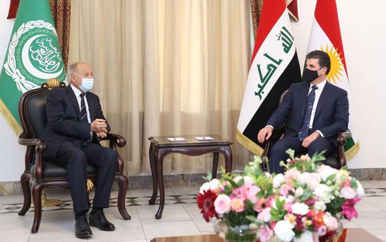 Yekîtiya Ereb Nêçîrvan Barzanî dawet kir Qahîrê