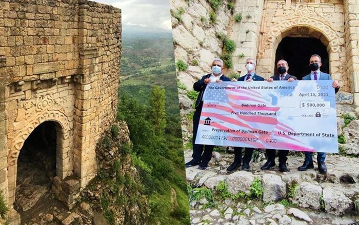 Amerîkayê 500 hezar dolar bo parastina Keleha Amêdiyê bexsand