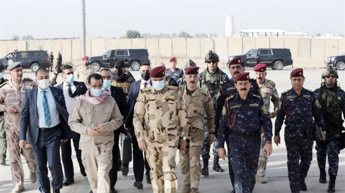 Sandeke bilind a leskerî û hikûmeta Iraqê serdana Kerkûkê kir