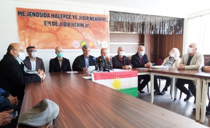 Ji Partiyên Bakurê Kurdistanê daxuyaniya hevbes bo salvegera Helebceyê