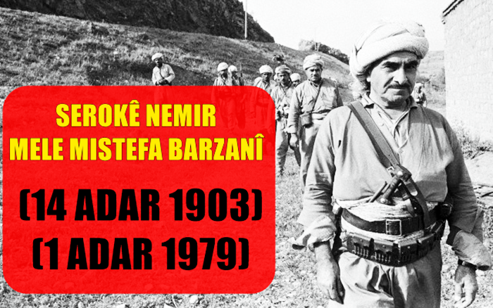 Serokê Nemir Mele Mistefa Barzanî 118 salî ye
