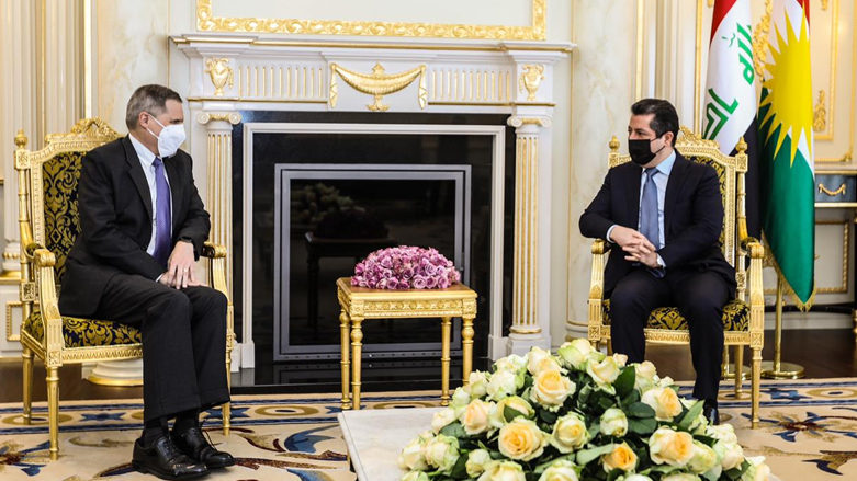 Serokwezîr Mesrûr Barzanî spasiya pistevaniya Balyozê Amerîkayê kir