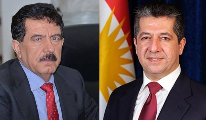 Mesrûr Barzanî bi pêwendiyeke telefonê pirsa Kosret Resûl Elî kir