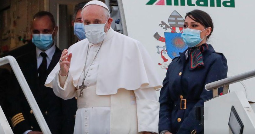 Serdana Papa Francis dest pê kir: Papa gihîst Bexdayê...