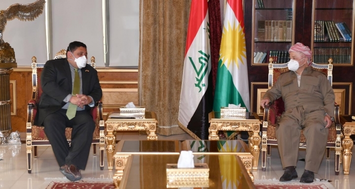 Serok Barzanî û Browstein li ser rêkeftina Kurdên Sûriyê axivîn