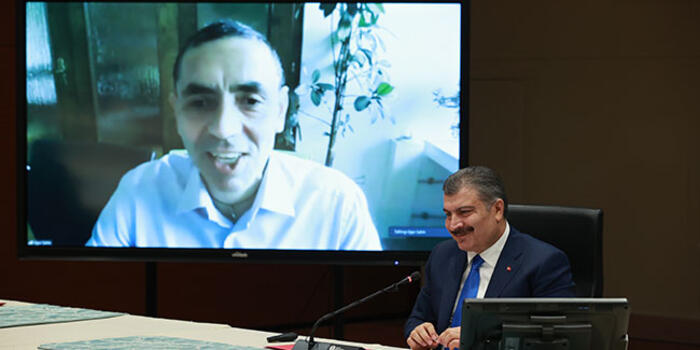 Dr. Koca û Prof. Dr. Ugur Sahin li ser 120 mîlyon doz asiyê lihev kirin