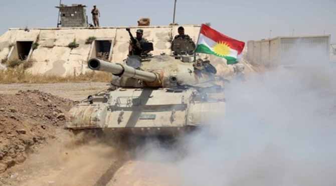 Çeteyên ISID ê li Germiyanê êrîsê hêzên Pêsmerge kirin