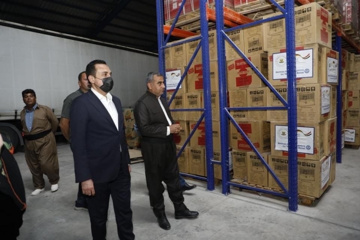 Bi sedan çadir û bi hezaran betanî ji stembarên sewata kampa Sariya re hatin sandin