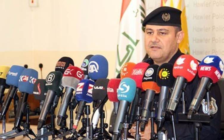 Hewlêr | 11 tohmetbarên serekî yên bûyerên kustinê li Hewlêrê hatin girtin