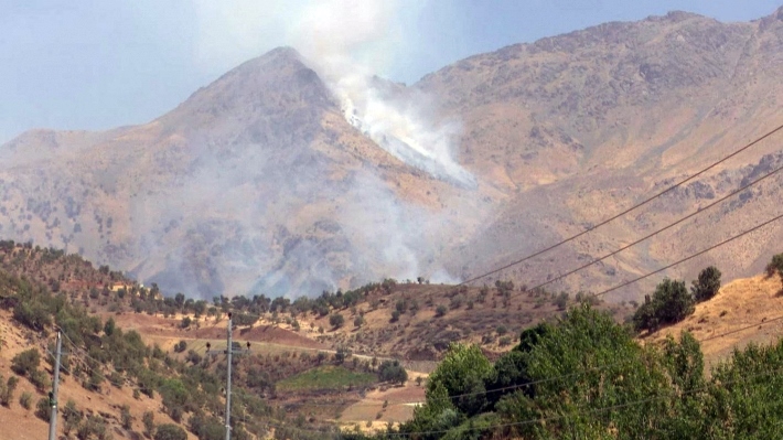Ji ber êrîsên Tirkiyê agir derdora çend gundên sînorê Kanî Masî ket