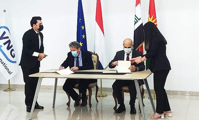 Di navbera Kurdistan û Holandayê re protokola projeyên xizmetê hat îmze kirin