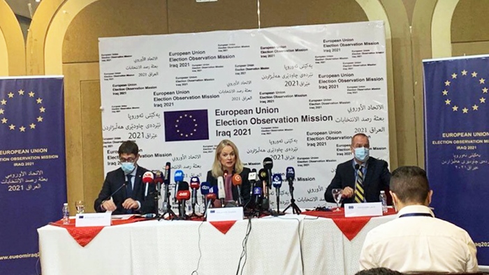 Yekîtiya Ewropa yekem car tîma çavdêriya hilbijartinê disîne Iraqê