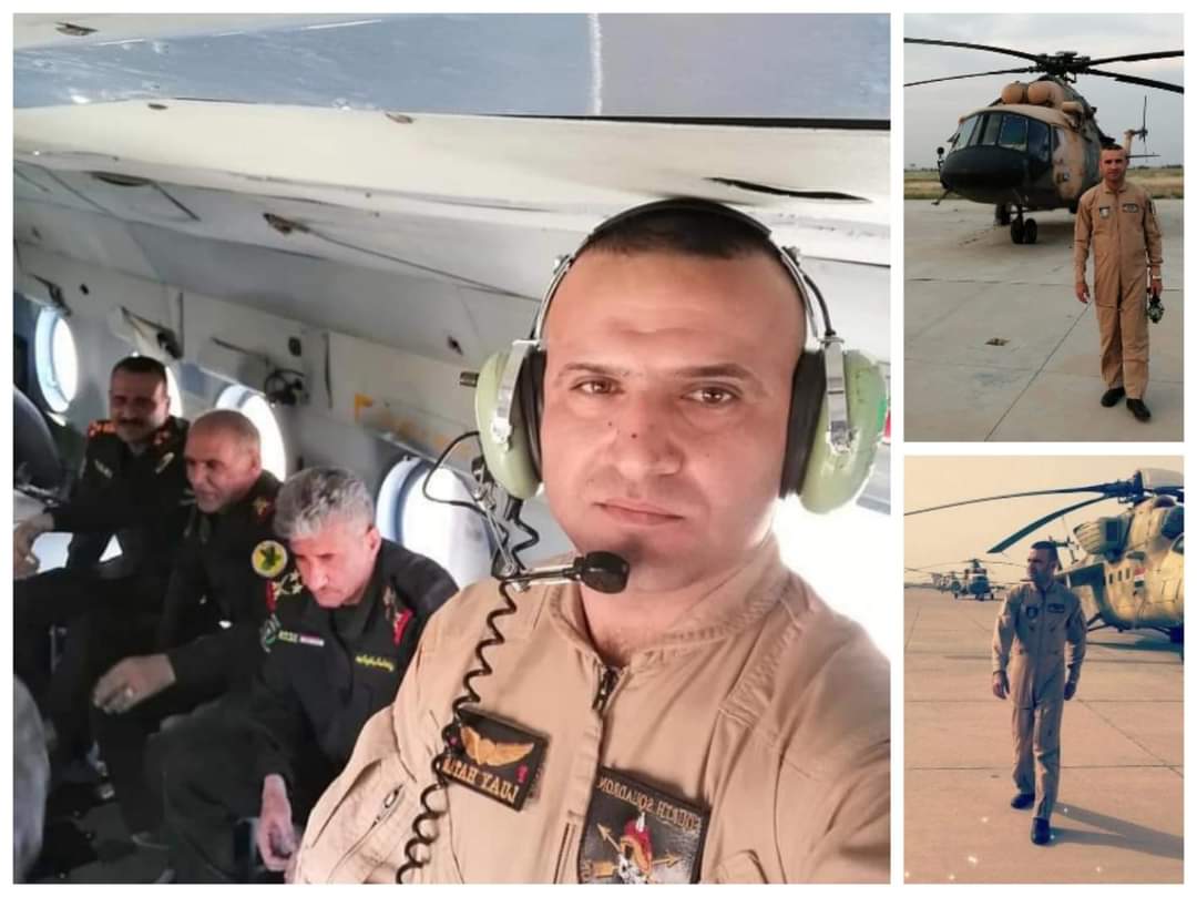 Helîkoptereke artêsa Iraqê li sînorê qezaya Xurmatû ket xwarê