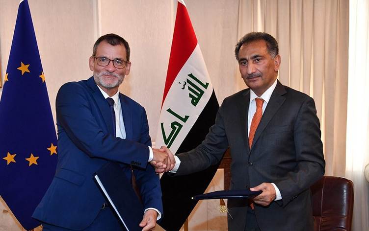 Yekîtiya Ewropa û Iraqê rêkeftinek ji bo çavdêriya hilbijartinan îmze kirin