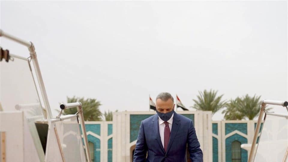 Serokwezîrê Iraqê Mistefa Kazimî serdana Kûweytê dike