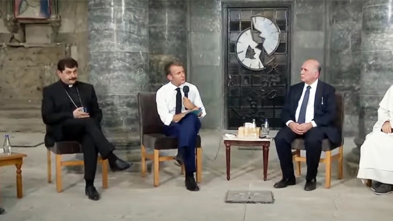 Macron: Ji ber nebûna aramiyê bi hezaran êzidî nikarin vegerin Singalê