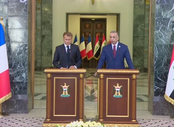 Macron: Pistevaniya welatê xwe ji Iraqê re di serê terorê de dubare dikim