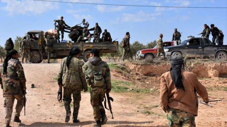 SOHR: Li ser sînorê Sûriye mîlîsên Iraqê bombebaran kirin