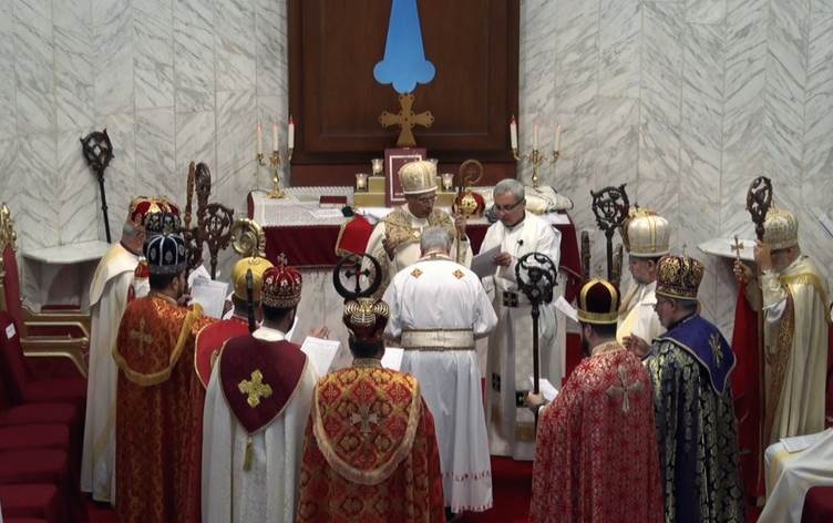 Bi amadebûna Nêçîrvan Barzanî Patriyarkê nû yê Dêra Rojhilat a Asûrî dest bi kar kir