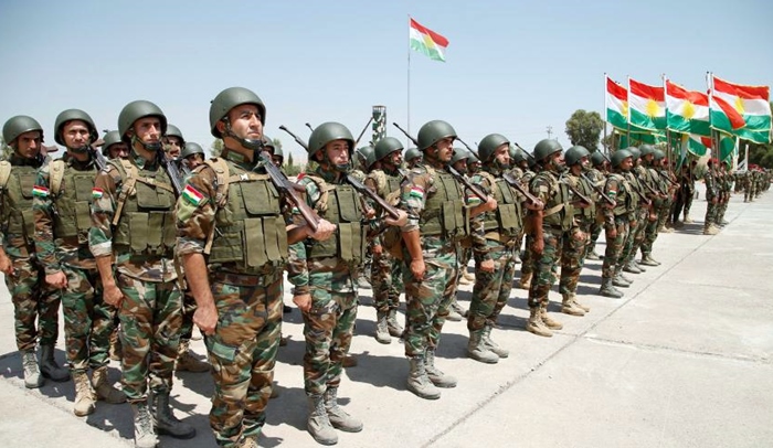 Bi nivîseke fermî 4 lîwayên yekîneyên 70 û 80 tevlî Wezareta Pêsmerge bûn