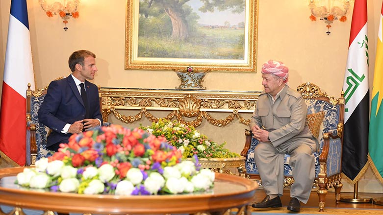 Kurdistan | Serok Barzanî pêswaziya Serokê Fransayê Emmanuel Macron kir